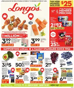 Preview Longo's weekly flyer / circulaire valid from Oct 16, 2025