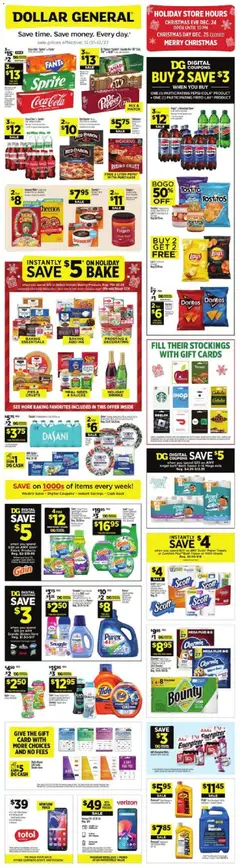 Preview Dollar General Weekly Ad valid from 12/21/2025