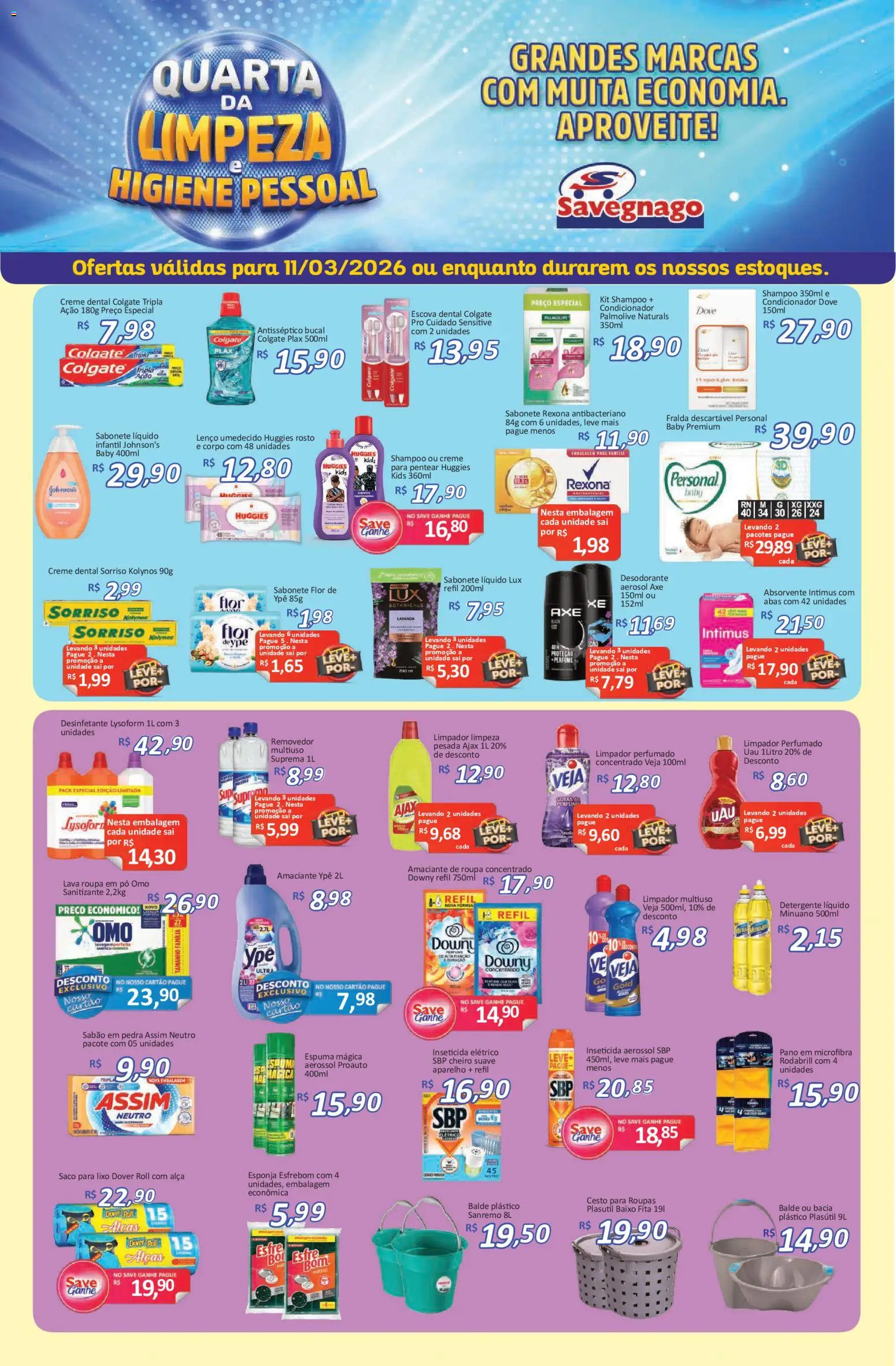 Savegnago - Ofertas da semana - página 1- válido a partir de 11/03/2026
