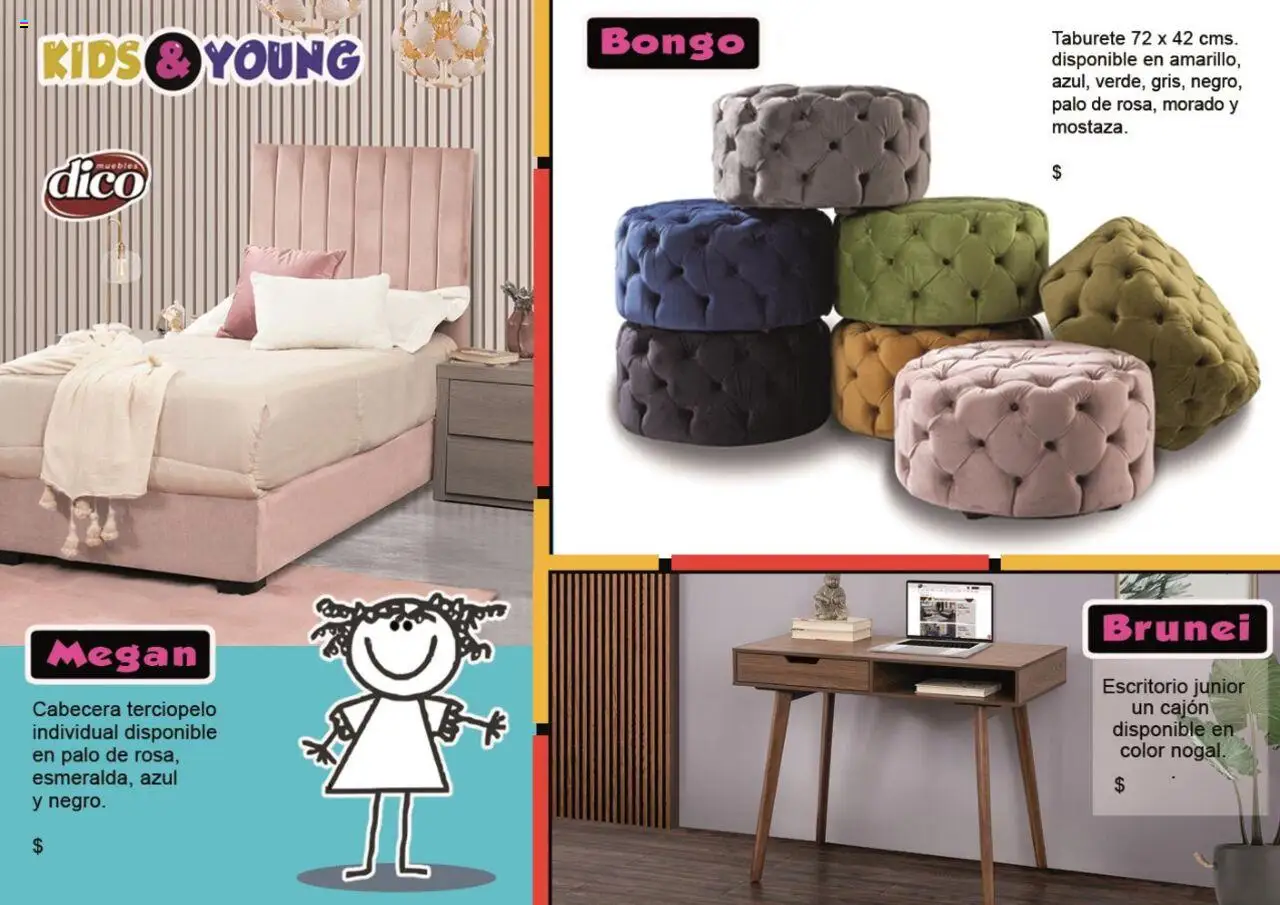 Muebles Dico catálogo Kids & Young  - página 16- válido desde 25/10/2024