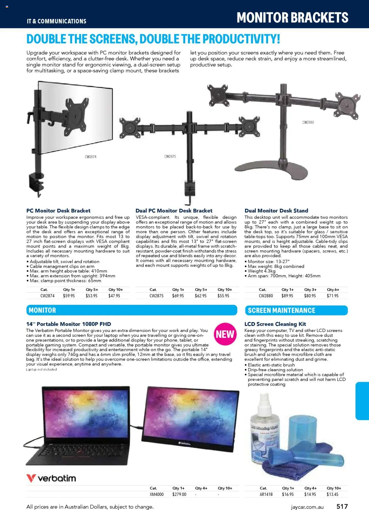 Jaycar Engineering & Scientific Catalogue 2025/2026  - page 517- valid from 09/07/2025
