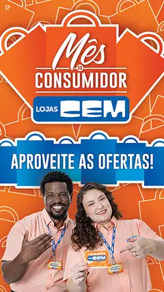 Pré-visualização Lojas Cem - Ofertas atuais válida a partir de 02/03/2026