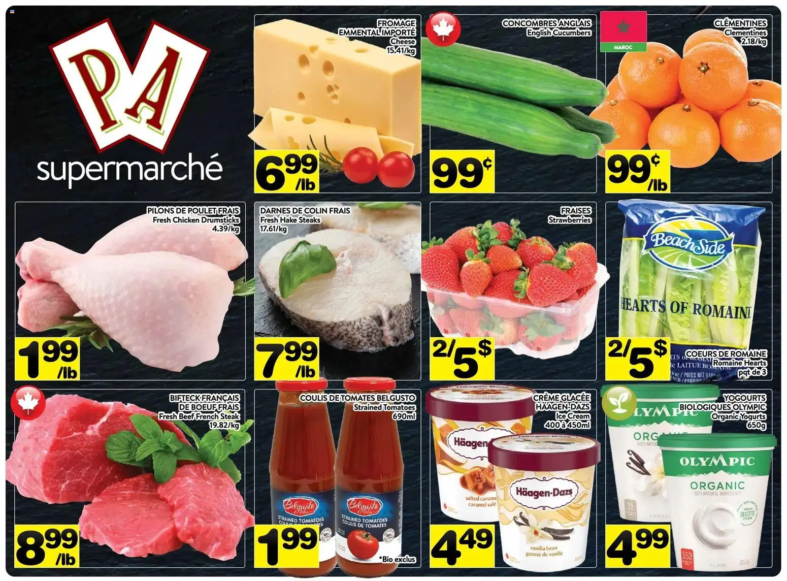 Pa Supermarché weekly flyer / circulaire - page 1- valid from Apr 13, 2026