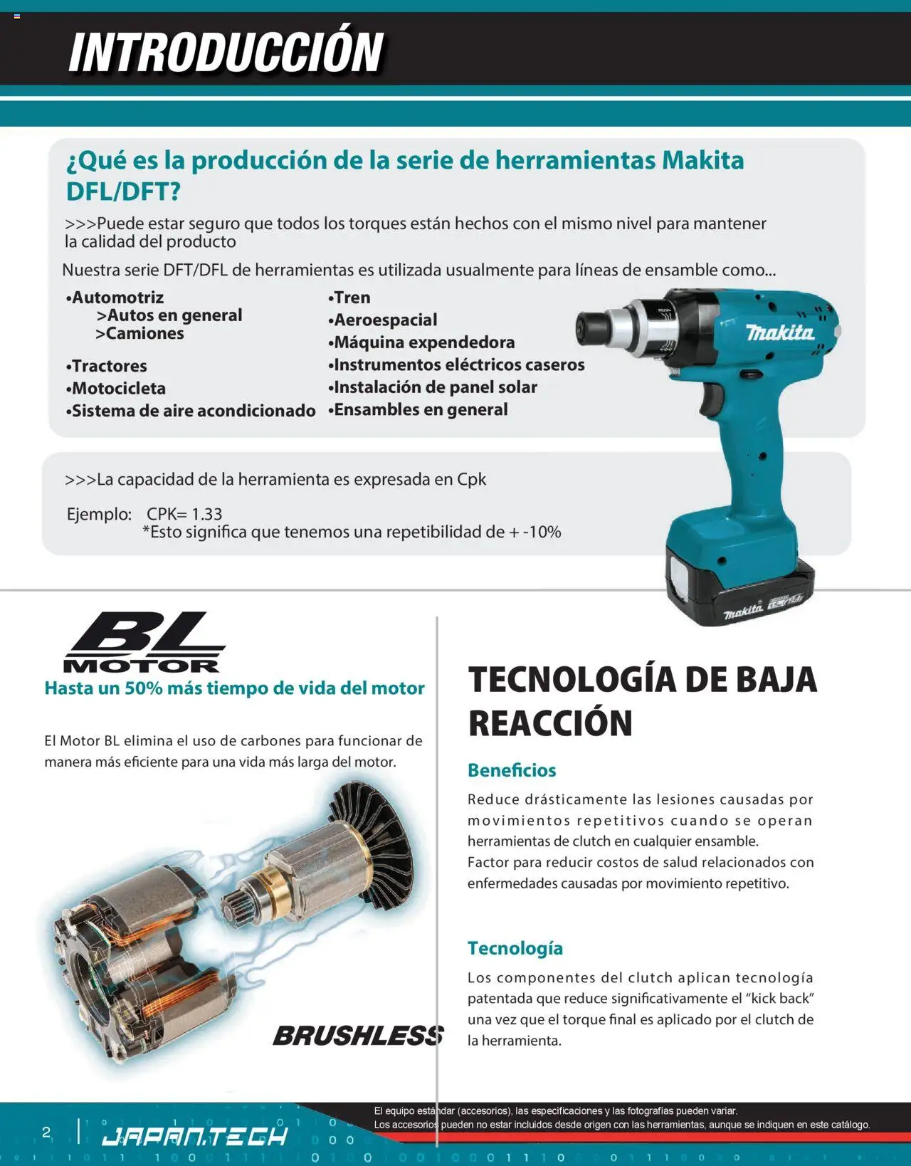 Makita catálogo Líneas de Ensamble - página 2- válido desde 07/10/2024