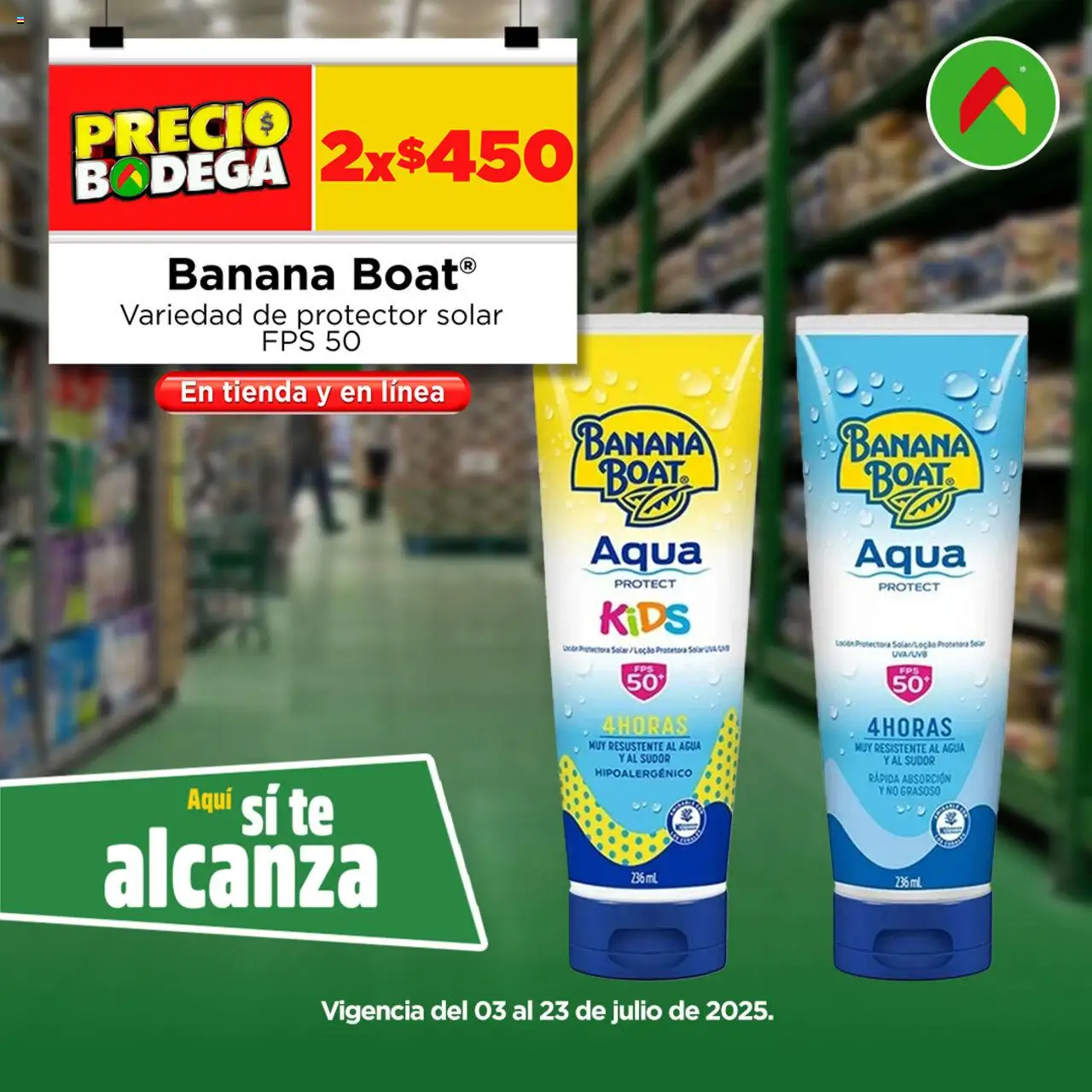 Bodega Aurrerá - Folleto Beneficios del bloqueador - página 3- válido desde 03/07/2025