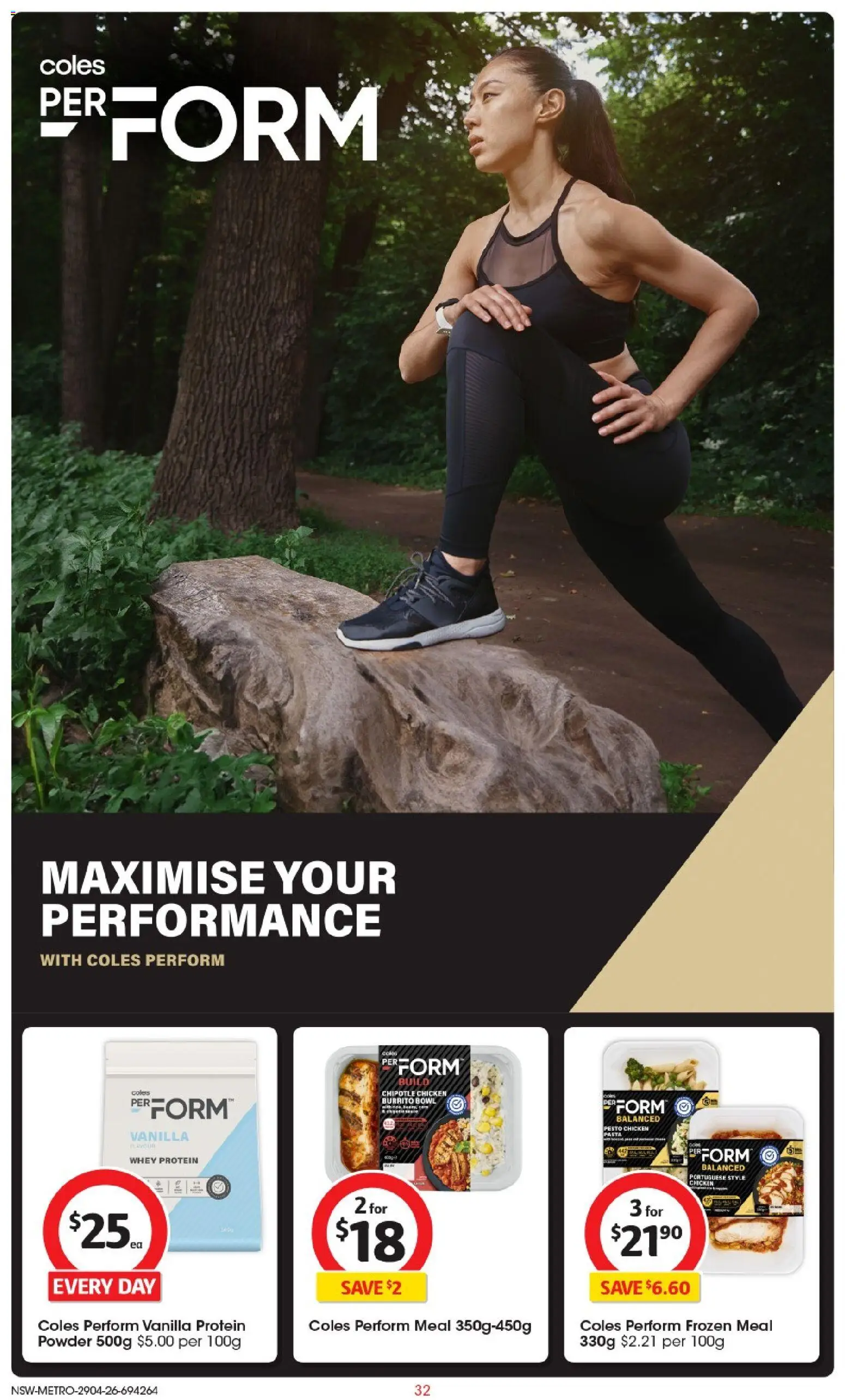 Coles catalogue  - page 32- valid from 29/04/2026