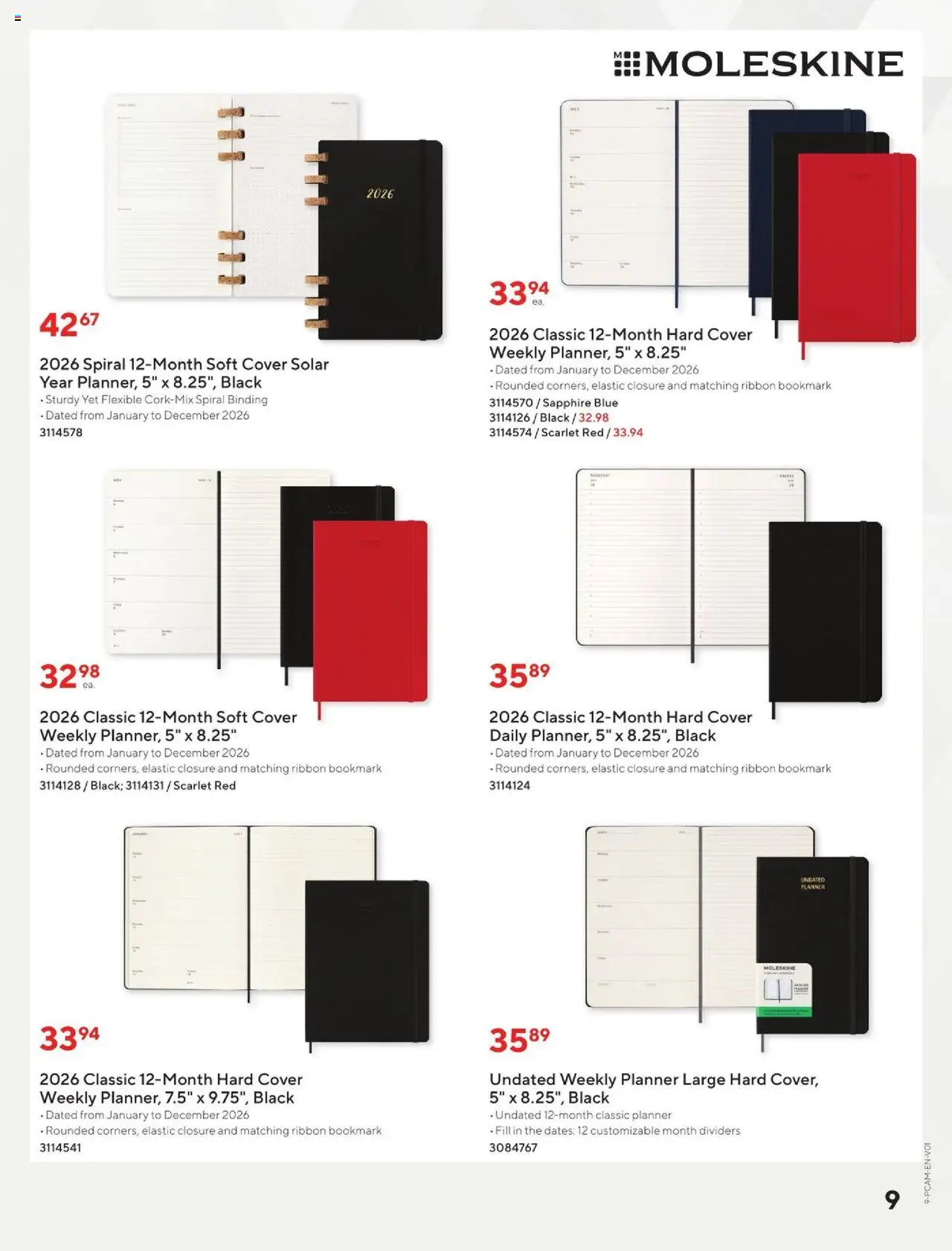 Staples - Catalog - Business  - page 9- valid from Aug 15, 2025