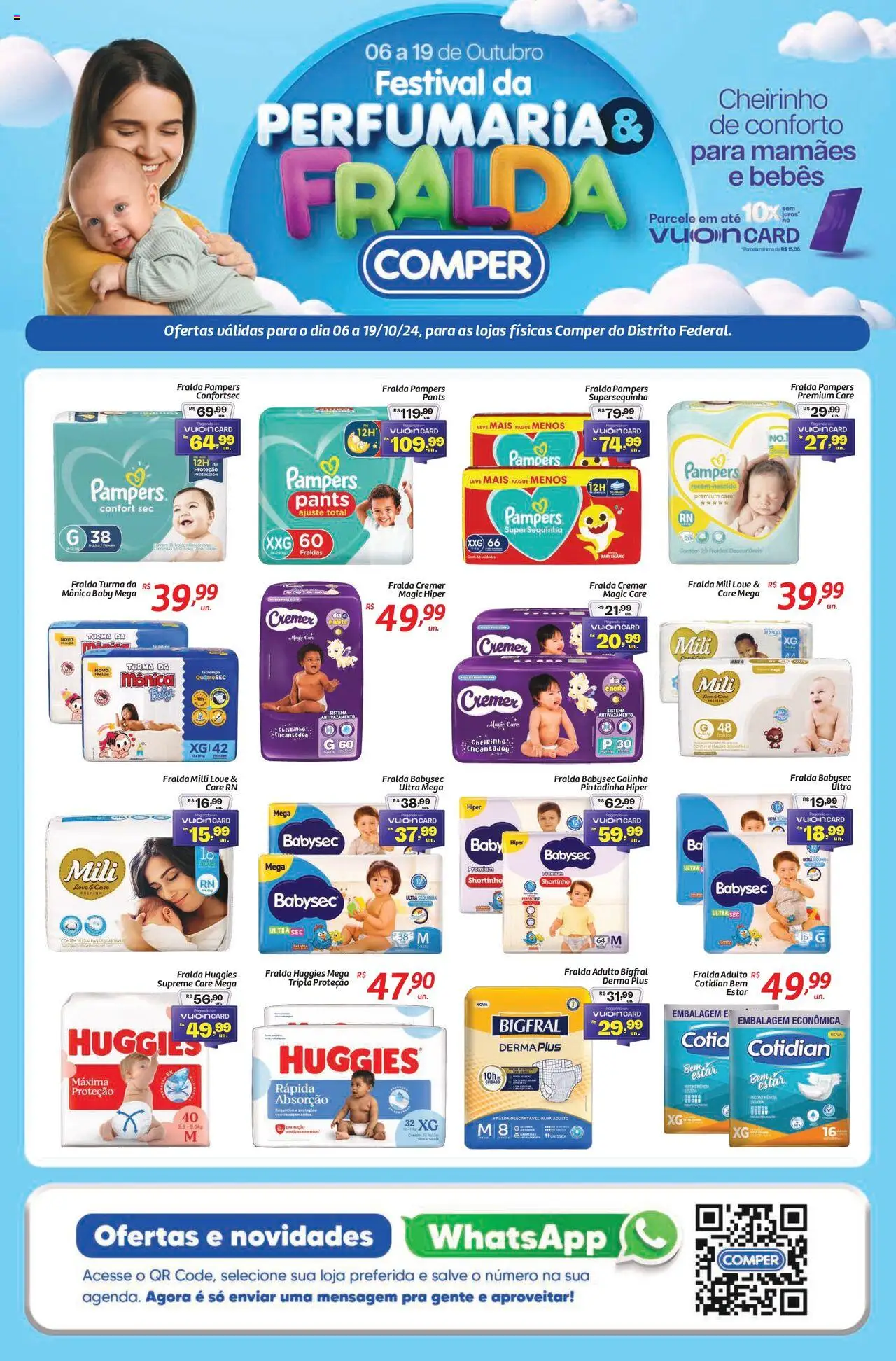 Comper - Ofertas Festival de Fraldas - página 1- válido a partir de 06/10/2025
