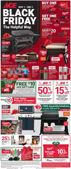 Preview ACE Hardware Black Friday valid from 11/01/2025