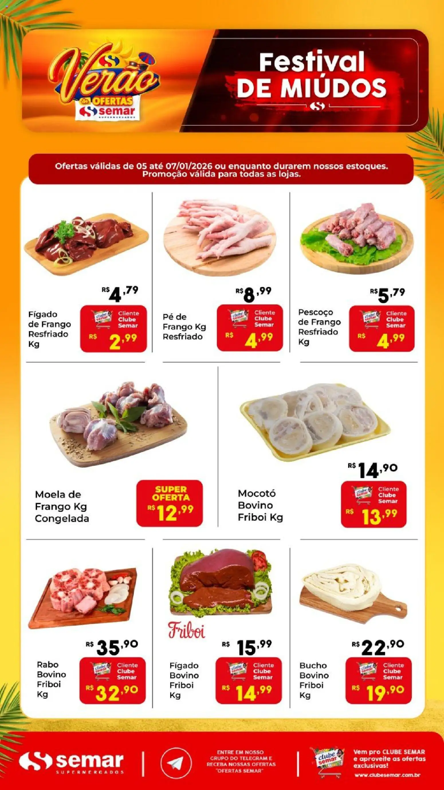 Semar Supermercado - Ofertas Festival de Miúdos - página 1- válido a partir de 05/01/2026
