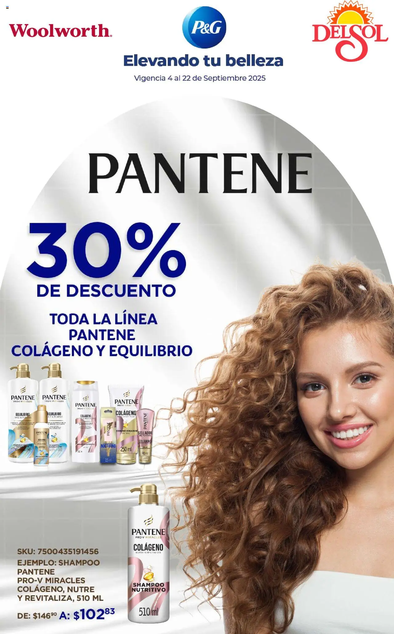 Del Sol y Woolworth - Catálogo Beauty Days - Procter Septiembre - página 1- válido desde 04/09/2025