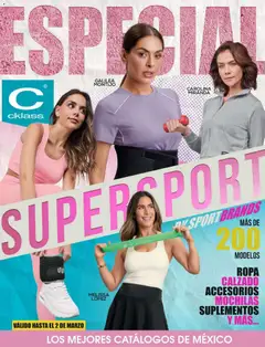 Cklass catálogo Especial Supersport Dama válido desde 08/01/2026