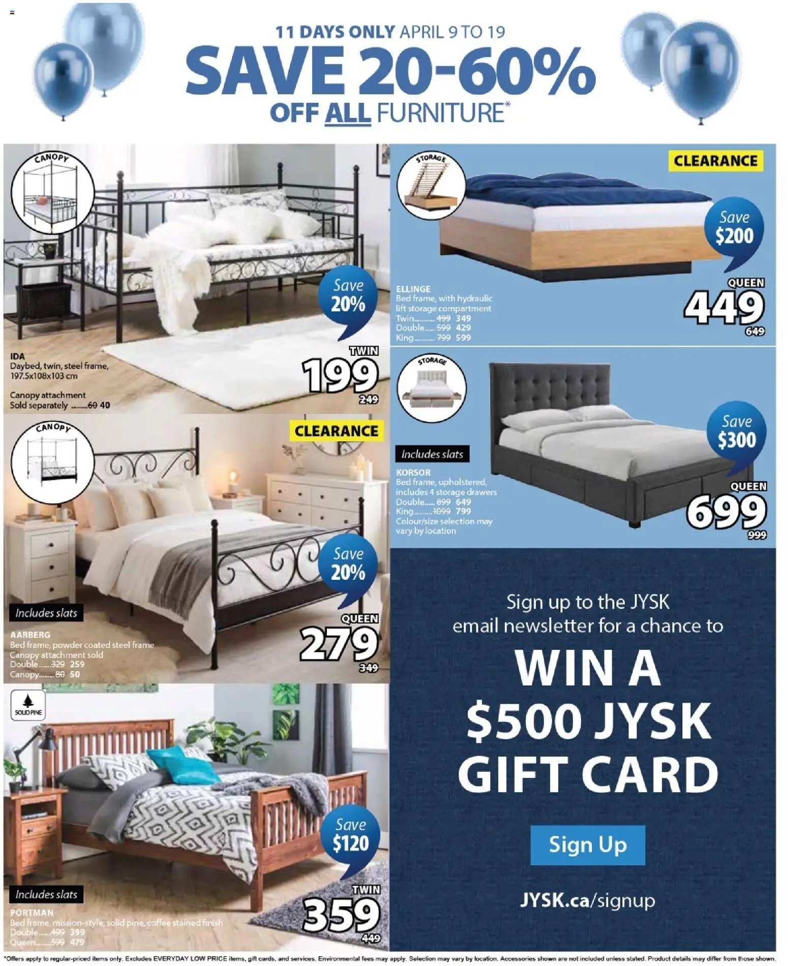 JYSK weekly flyer - page 28- valid from Apr 9, 2026