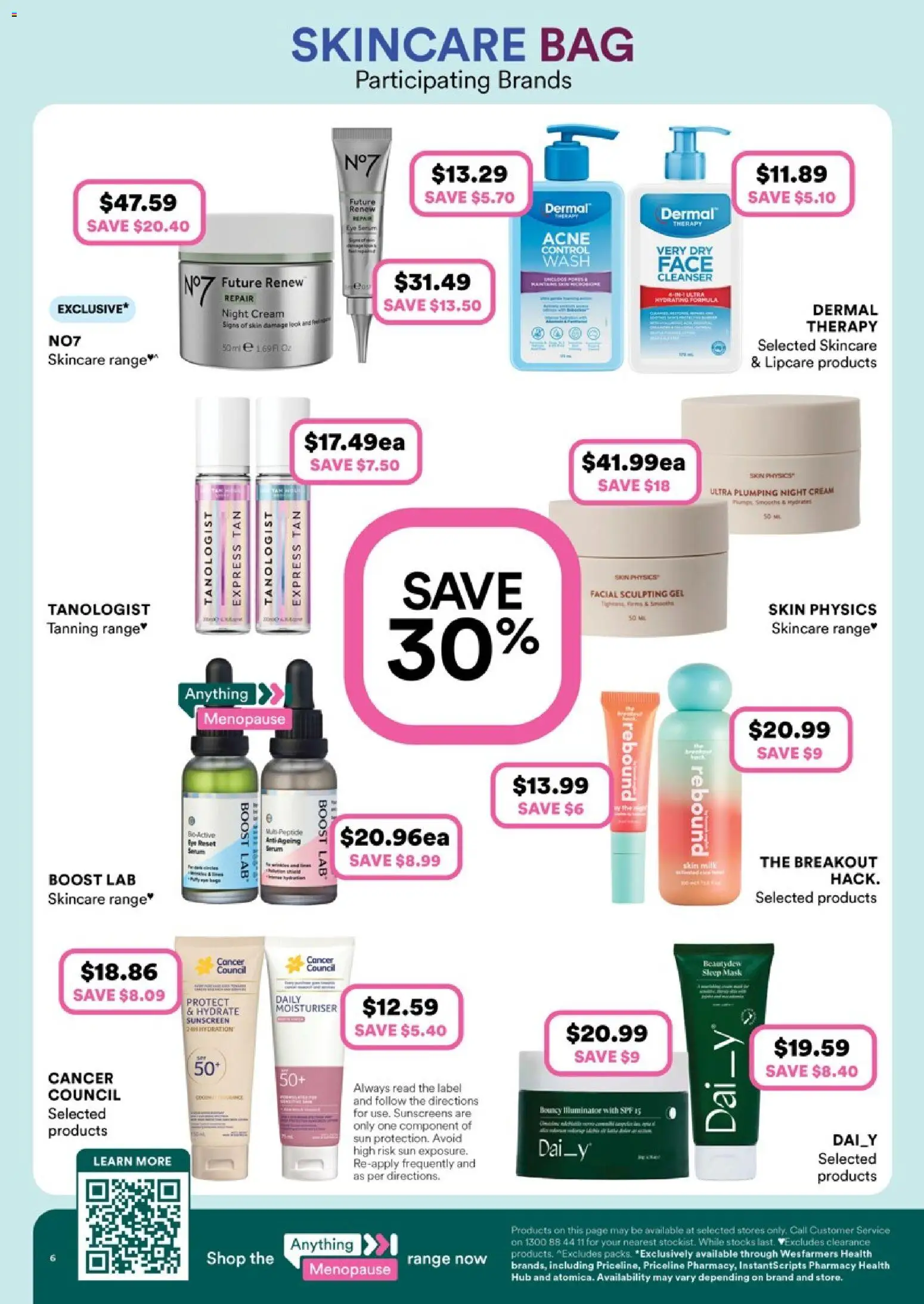 Priceline Pharmacy catalogue  - page 6- valid from 09/04/2026