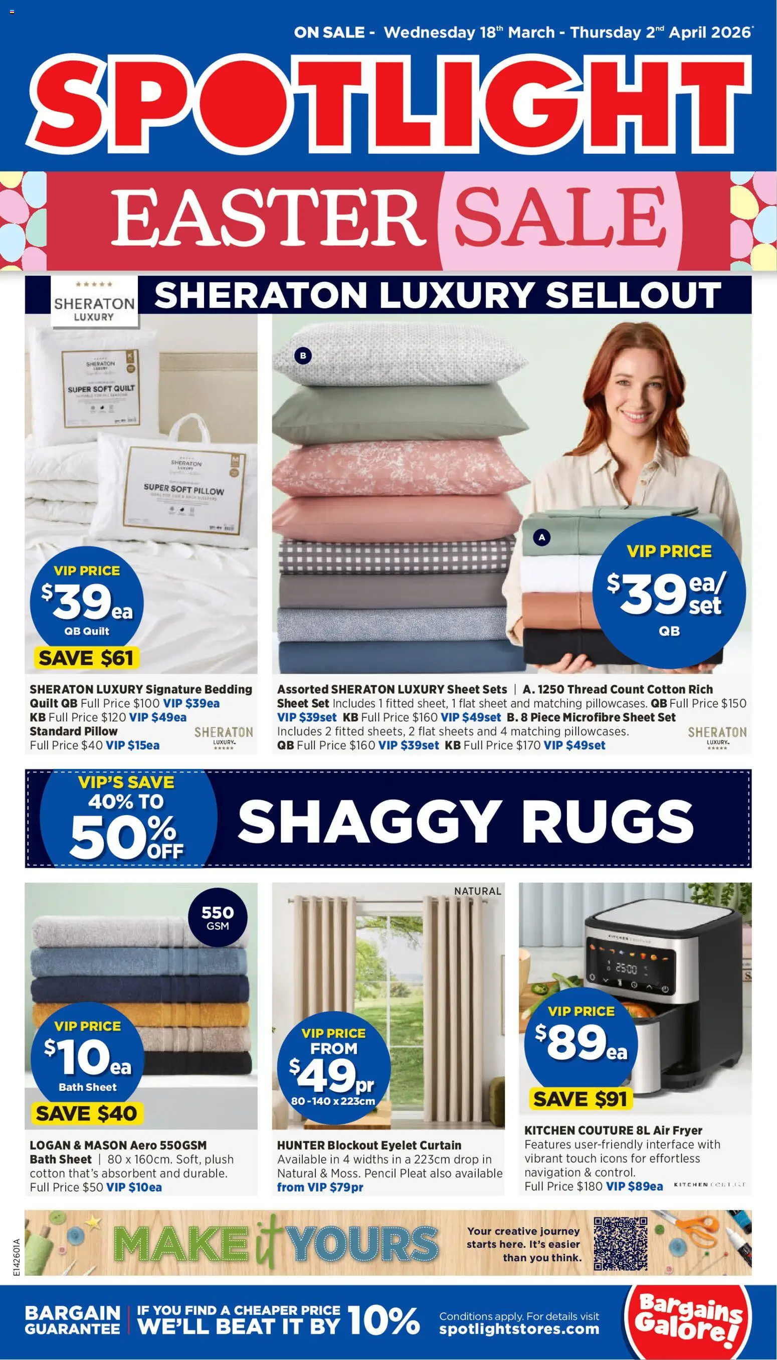 Spotlight catalogue  - page 1- valid from 18/03/2026