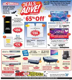 Preview ABC Warehouse Weekly Ad valid from 10/26/2025