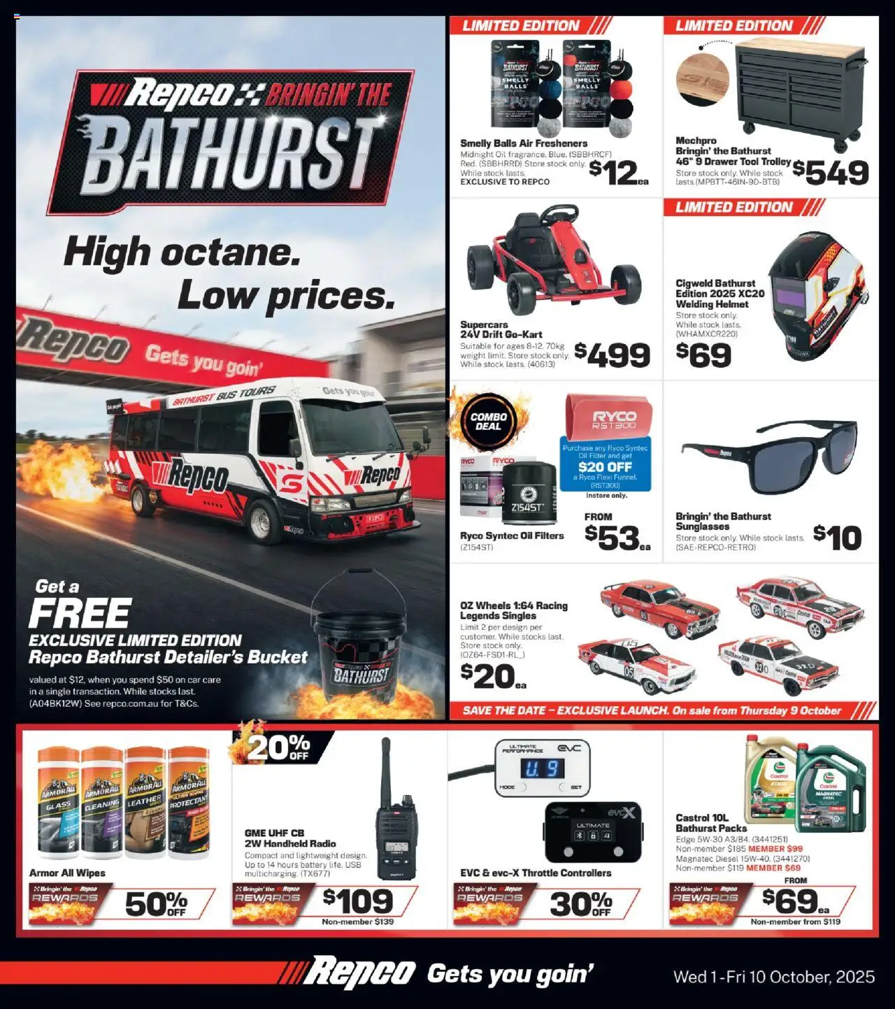 Repco Catalogue - page 1- valid from 01/10/2025