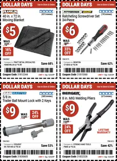 Preview Harbor Freight Dollar Days valid from 11/20/2025