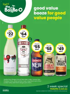 The Bottle-O catalogue preview - valid from 01/09/2025