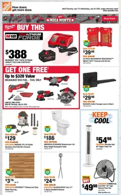 Preview Home Depot weekly flyer / circulaire valid from Jul 17, 2025