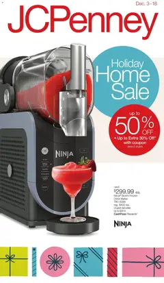 Preview JCPenney Holiday Home Sale valid from 12/03/2025