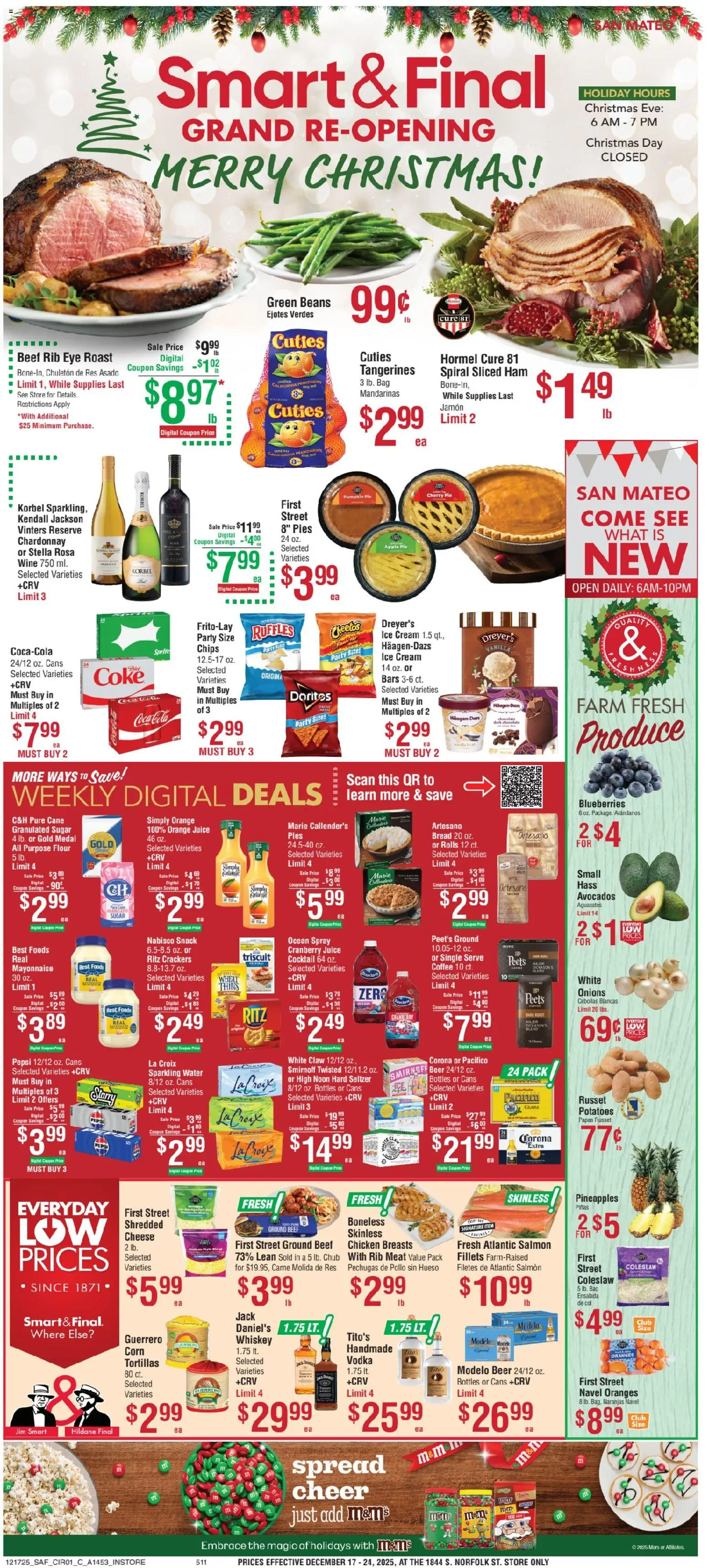 Smart & Final Grand Opening - page 1- valid from 12/16/2025