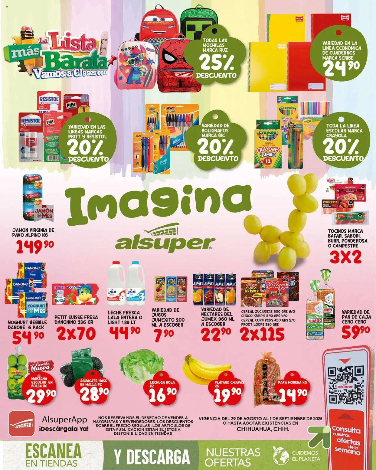Alsuper folleto - página 1- válido desde 29/08/2025