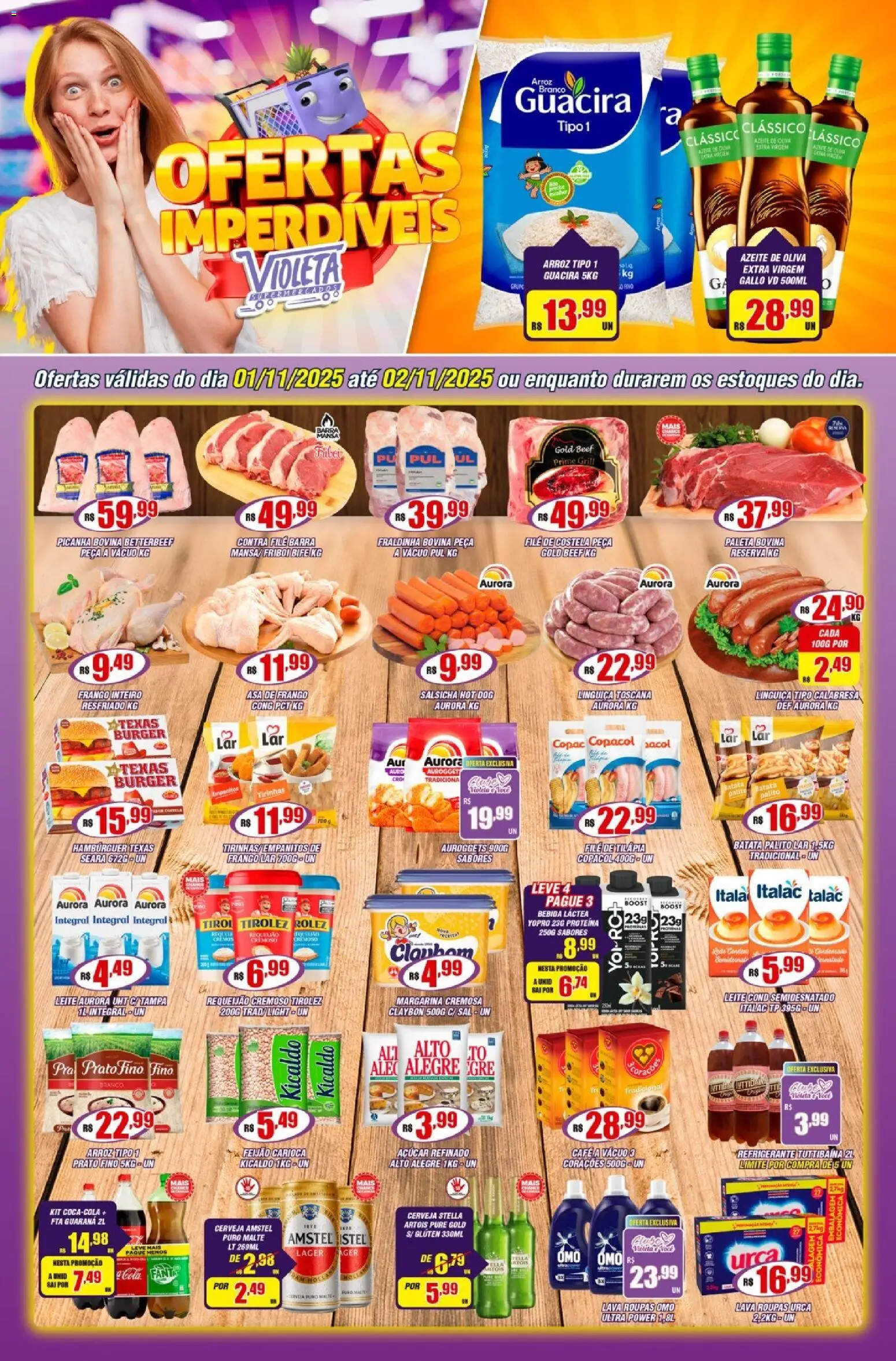 Violeta Supermercados - Ofertas da semana - página 1- válido a partir de 01/11/2025
