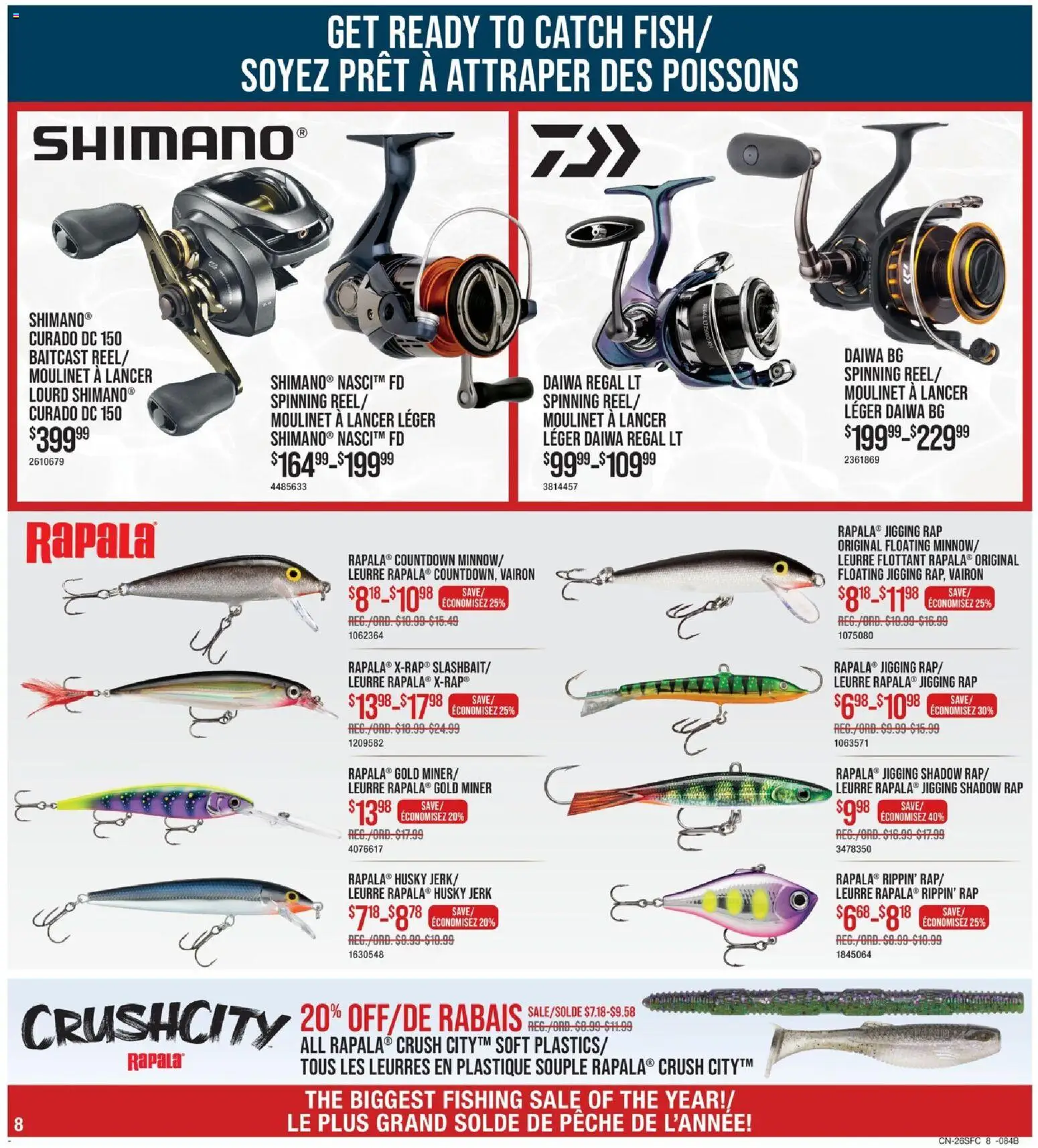 Cabelas weekly flyer / circulaire - page 8- valid from Apr 9, 2026