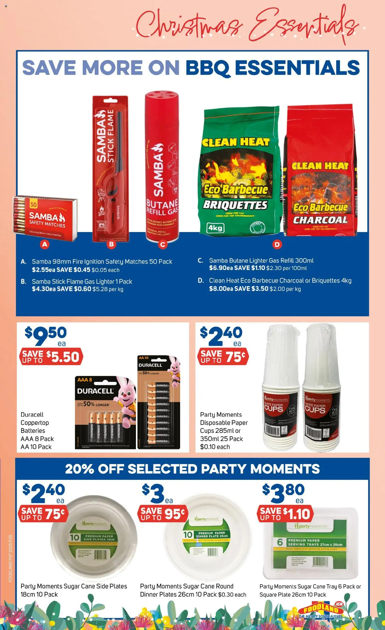Foodland  Catalogue  - page 29- valid from 19/11/2025