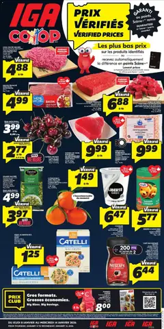 Preview IGA weekly flyer / circulaire valid from Jan 8, 2026