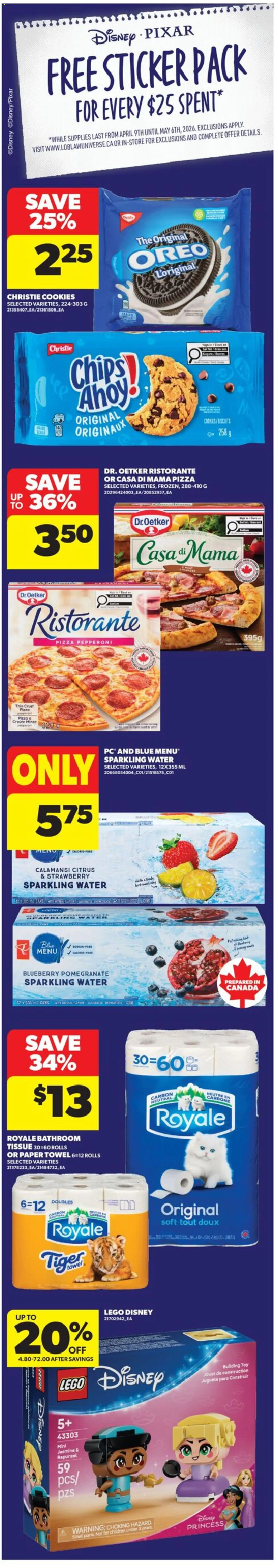 Real Canadian Superstore weekly flyer / circulaire - page 1- valid from Apr 9, 2026
