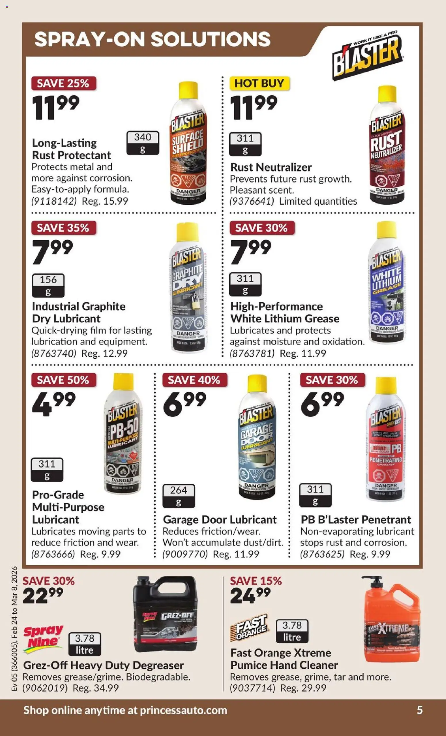 Princess Auto - 2 Week Sale! - page 9- valid from Feb 24, 2026