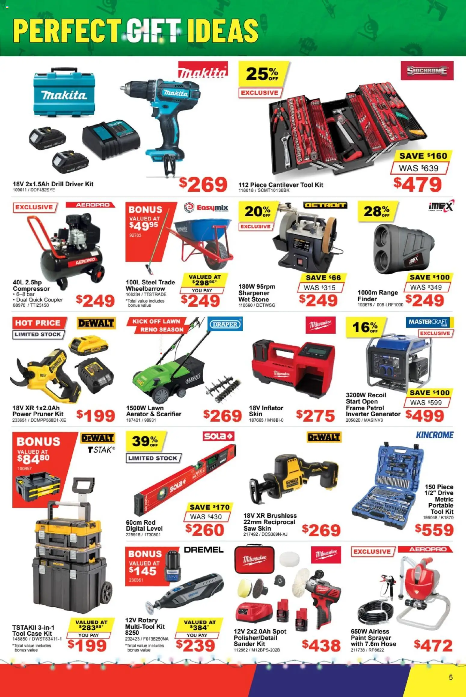 Total Tools Catalogue - page 5- valid from 02/12/2025