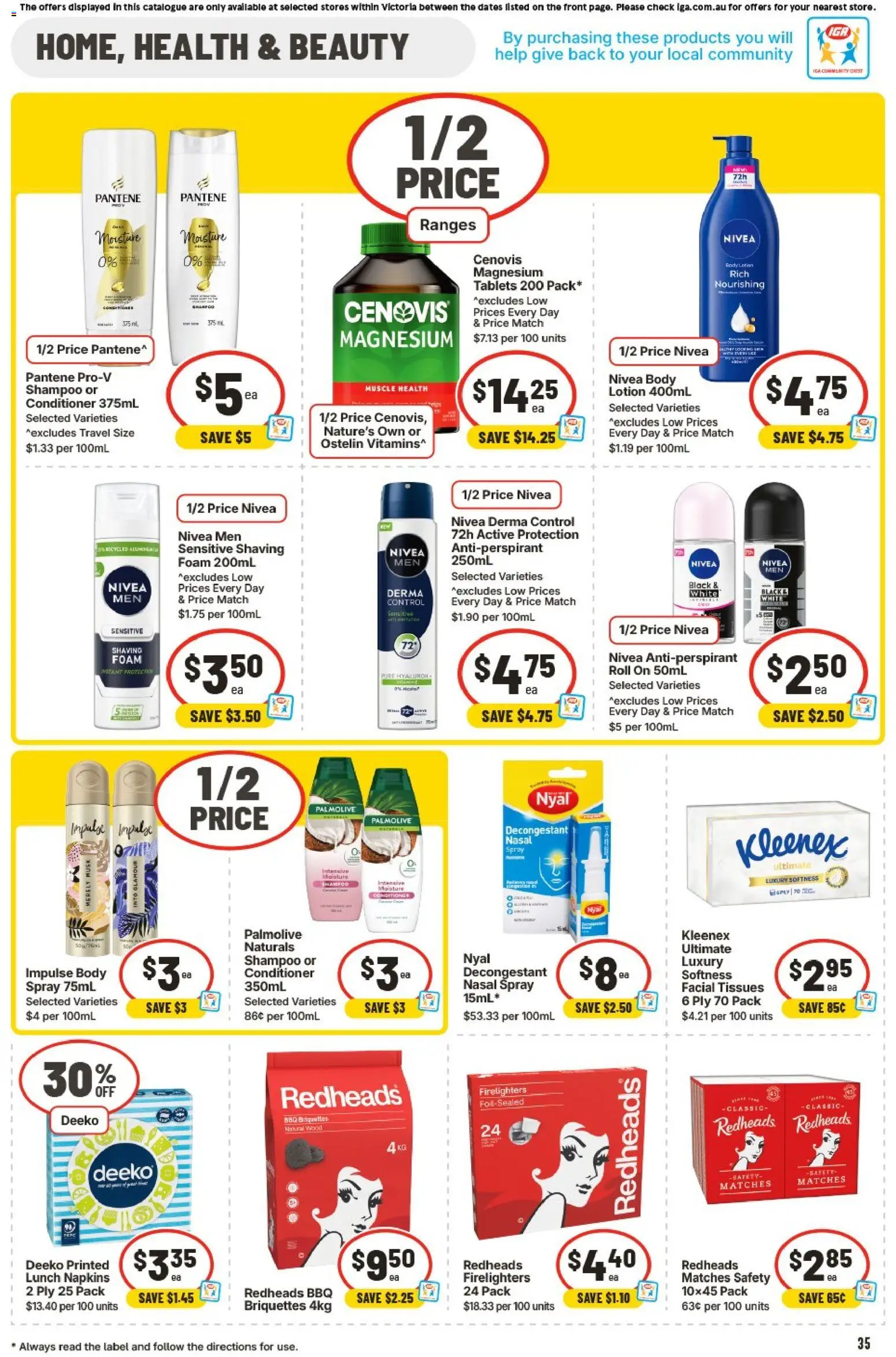 IGA  Catalogue  - page 35- valid from 21/01/2026
