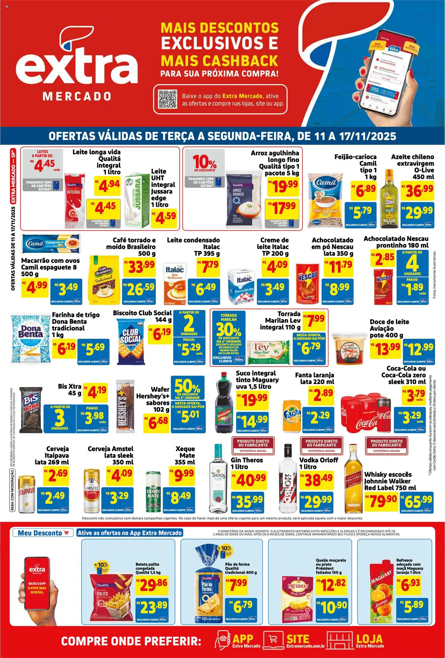 Extra - Ofertas de Mercado - página 1- válido a partir de 11/11/2025
