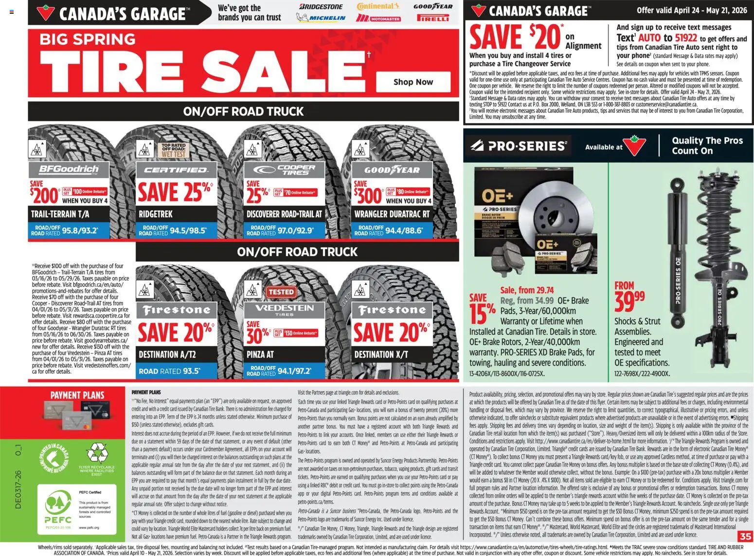 Canadian Tire weekly flyer - page 35- valid from Apr 23, 2026