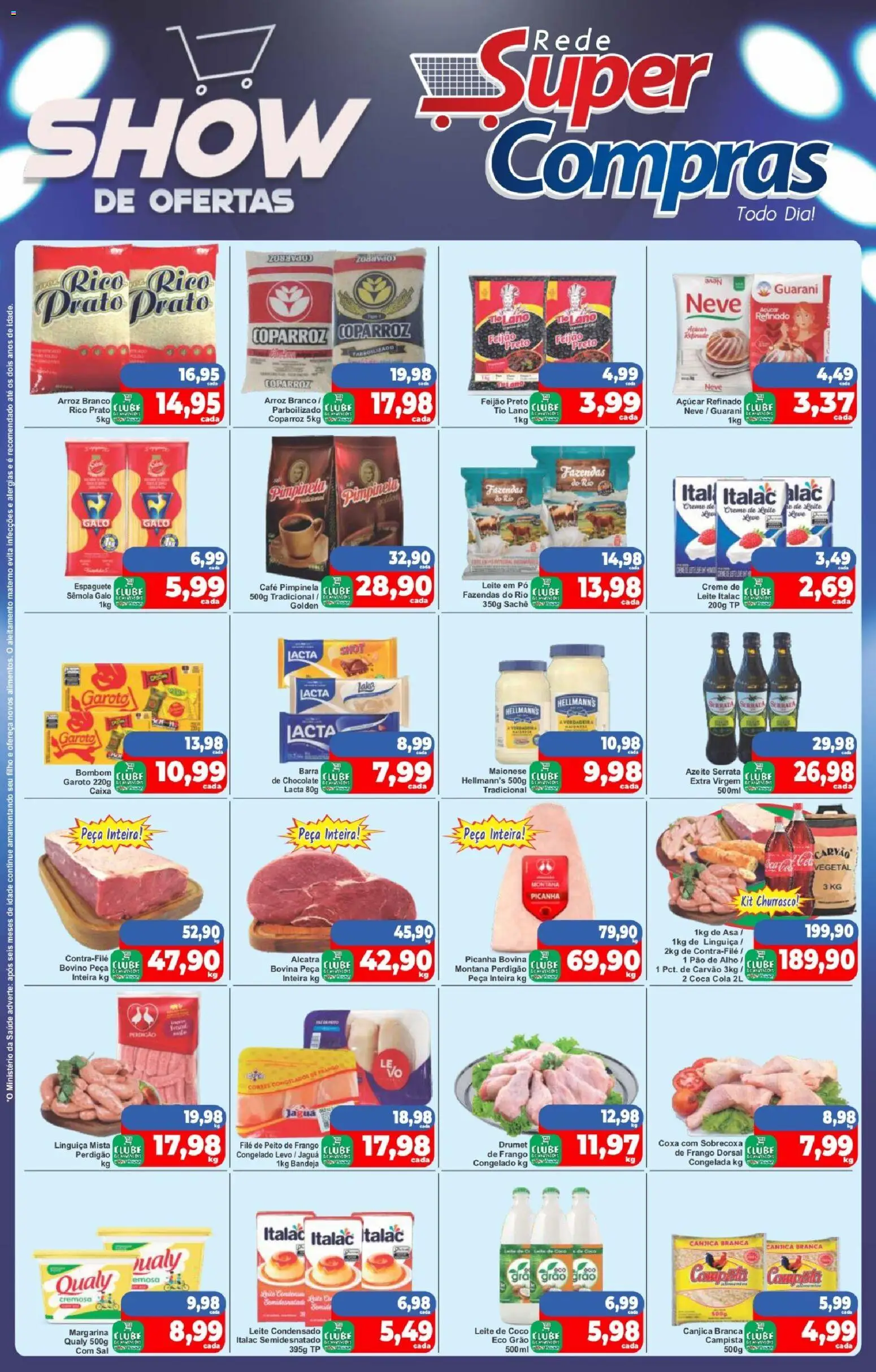 Rede Super Compras - Ofertas da semana - página 1- válido a partir de 27/03/2026
