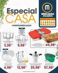 Pré-visualização Mercadão Atacadista - Ofertas Especial Casa válida a partir de 09/09/2025