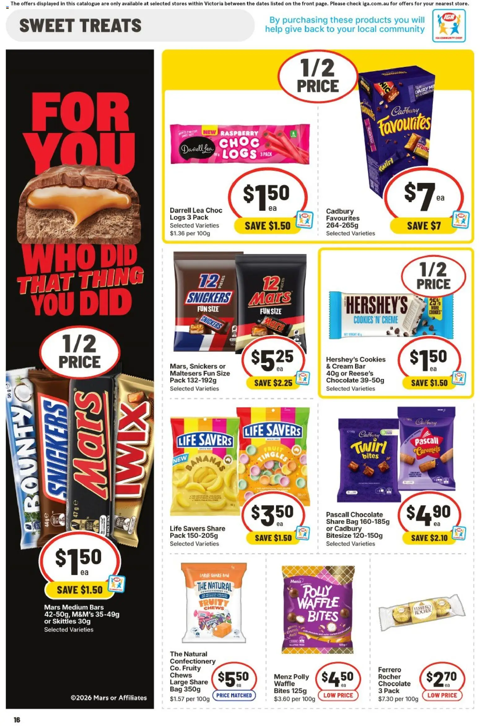 IGA catalogue  - page 15- valid from 11/03/2026