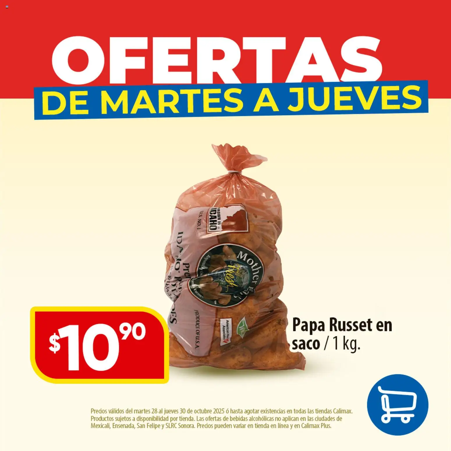 Calimax folleto Ofertas - página 1- válido desde 28/10/2025