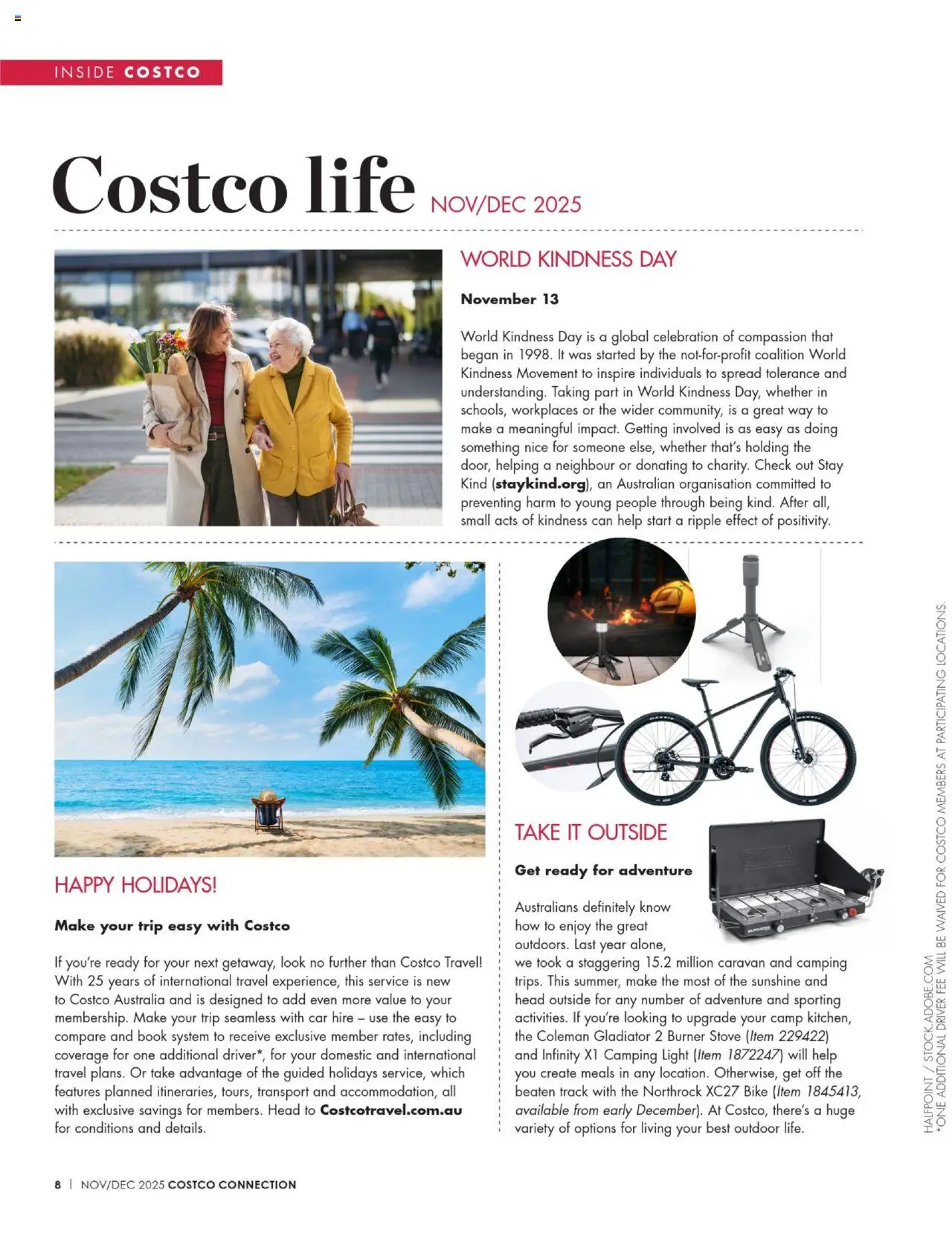 Costco Magazine Nov/Dec 2025 - page 8- valid from 01/11/2025