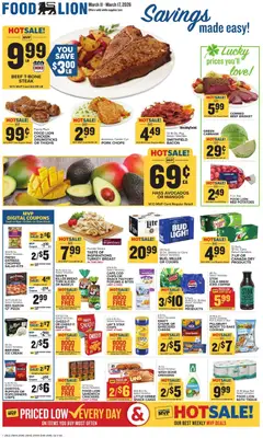 Preview Food Lion Weekly Ad valid from 03/11/2026