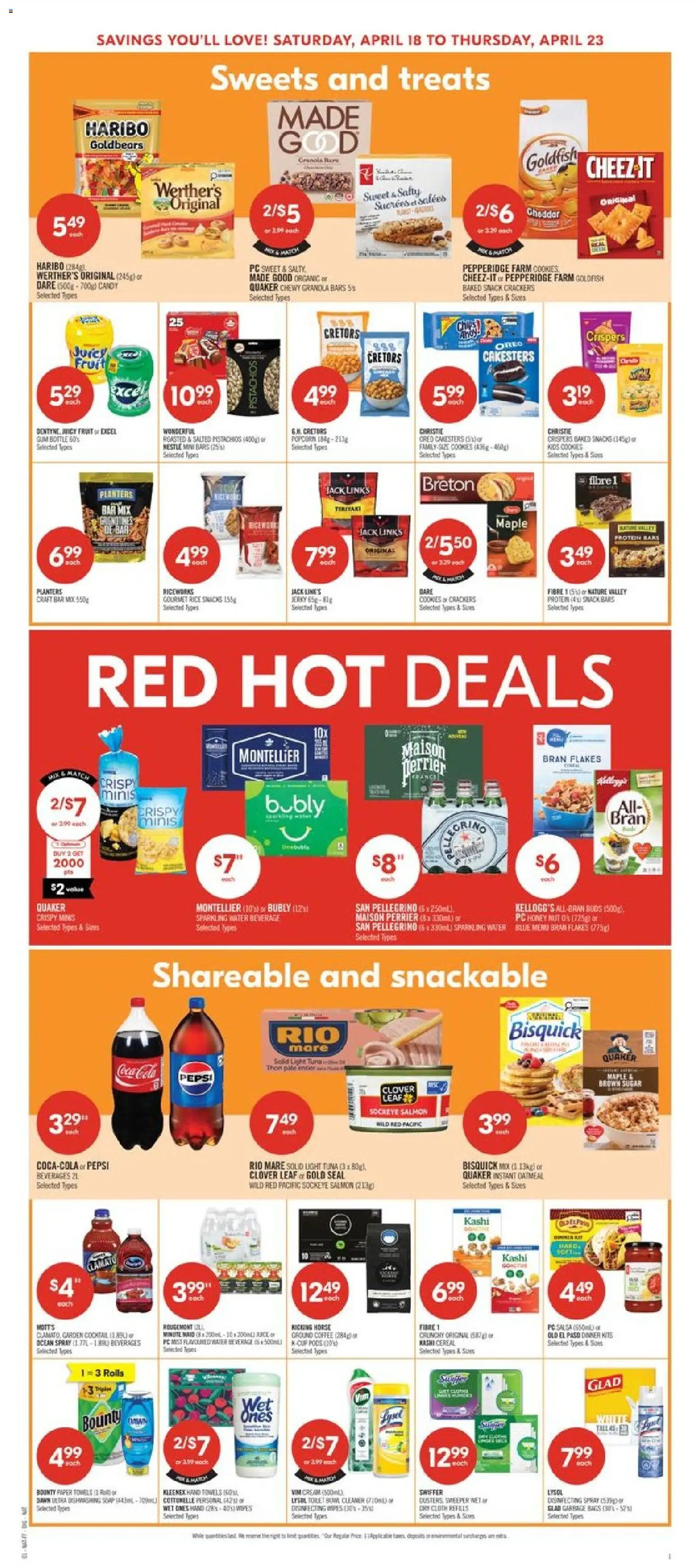 Shoppers weekly flyer / circulaire - page 6- valid from Apr 17, 2026
