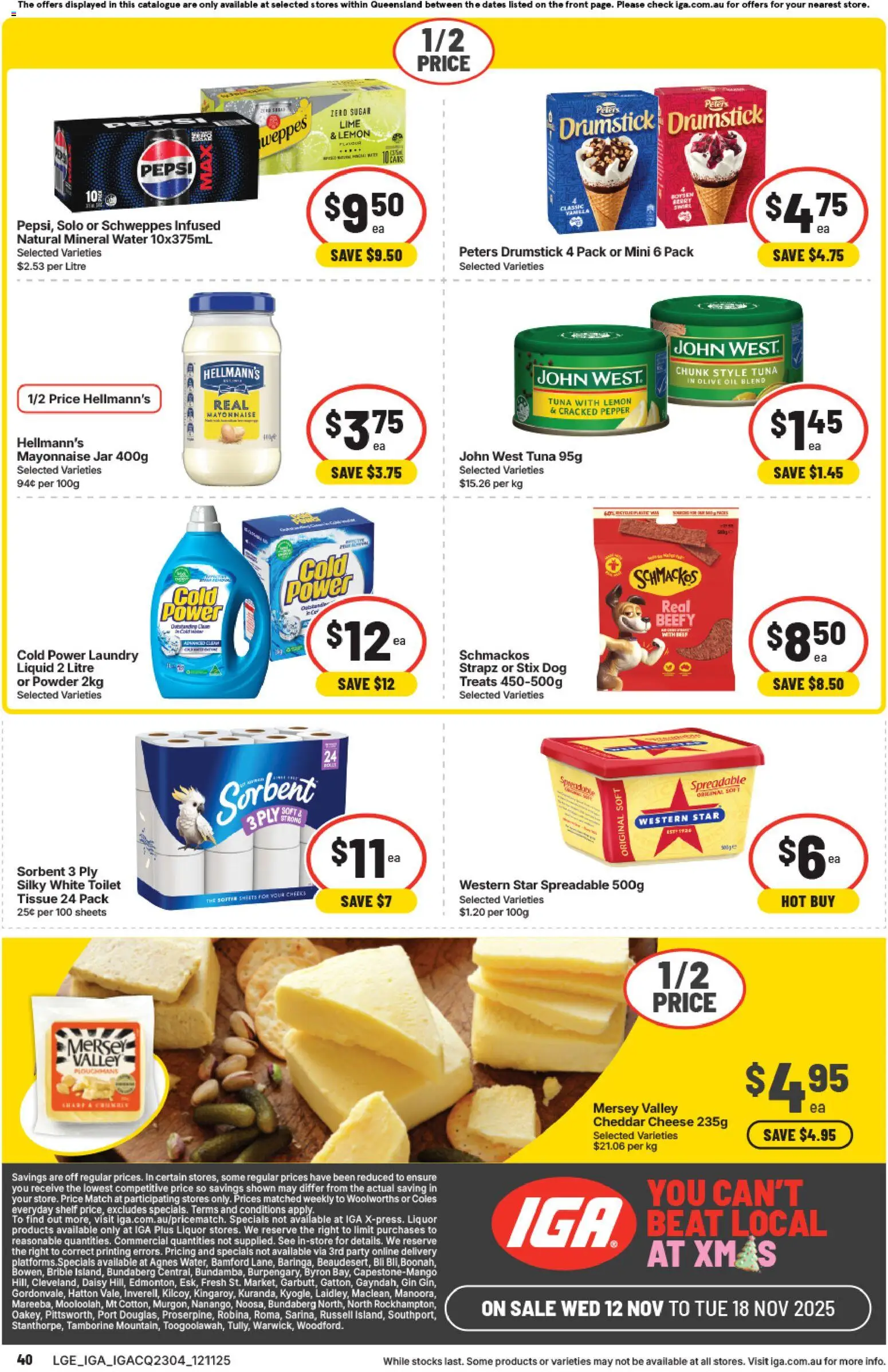 IGA Catalogue QLD - page 40- valid from 12/11/2025