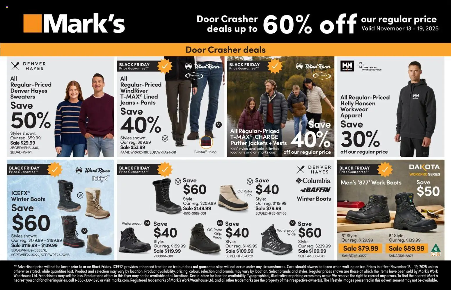 Mark's - Black Friday  - page 2- valid from Nov 13, 2025