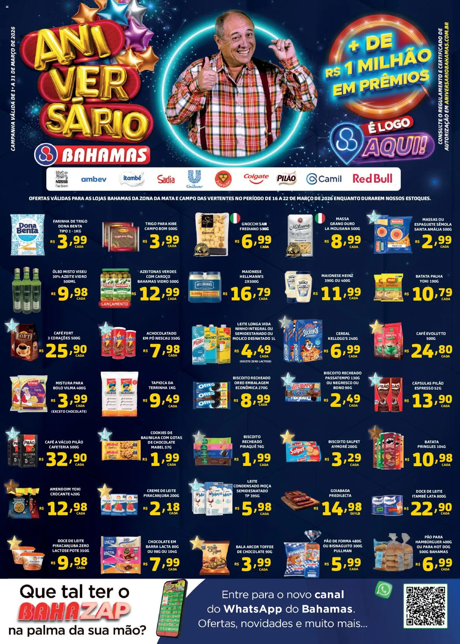 Bahamas Supermercados - Ofertas da semana - página 1- válido a partir de 16/03/2026
