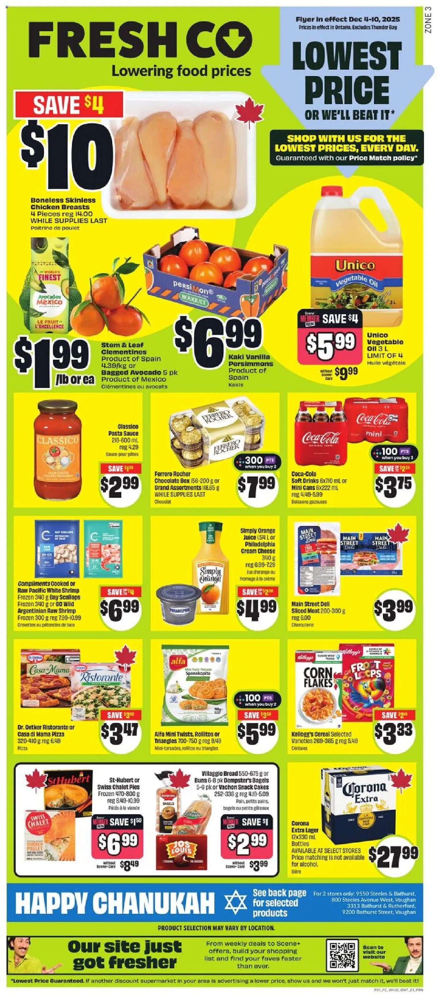 FreshCo weekly flyer / circulaire - page 1- valid from Dec 4, 2025