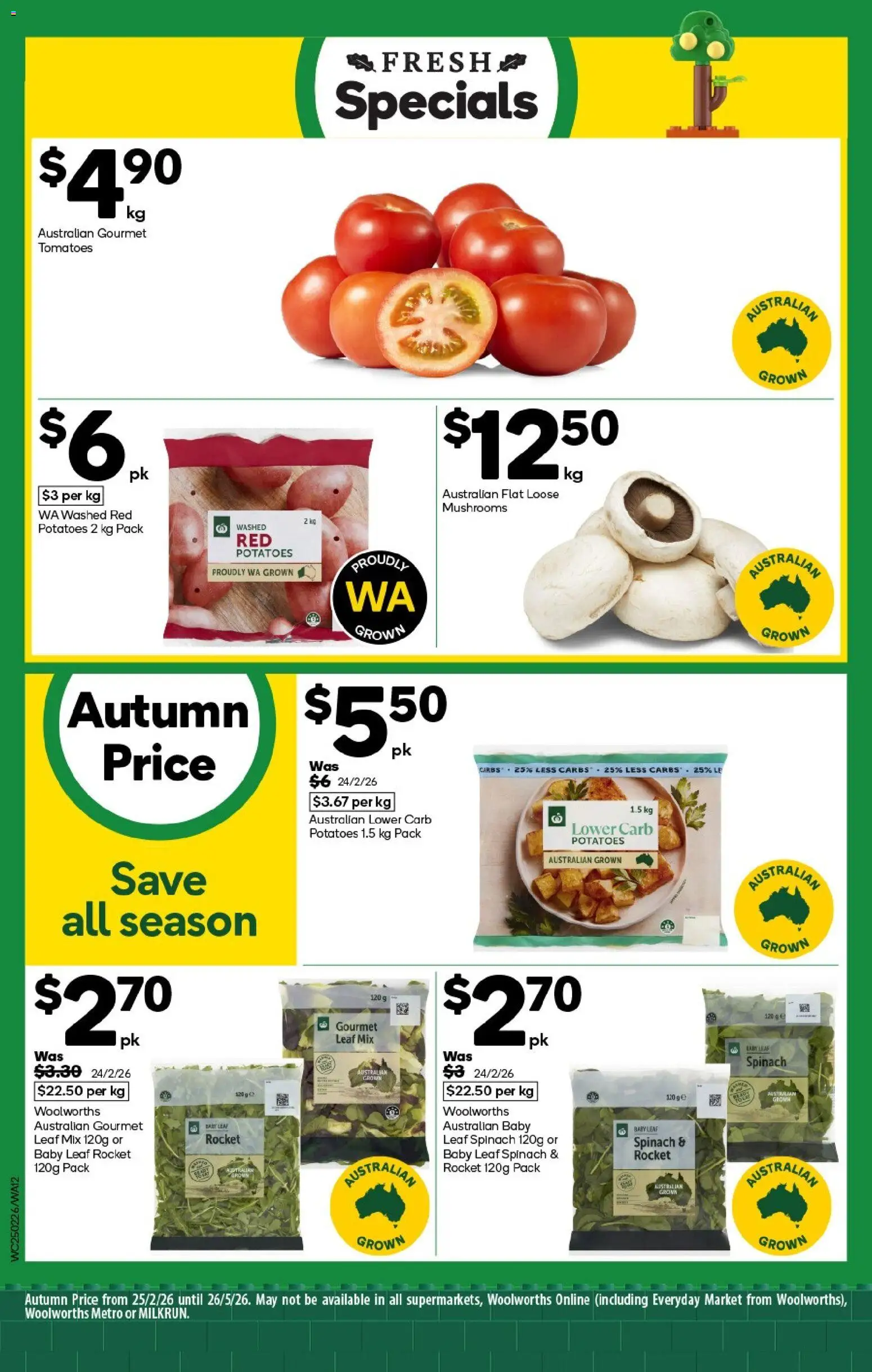 Weekly catalogue Woolworths PT Hedland 25/02 - page 12- valid from 25/02/2026