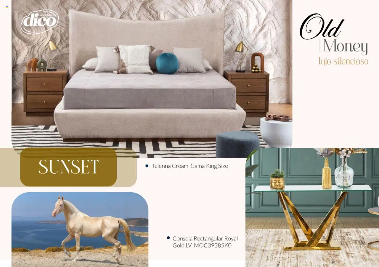 Muebles Dico catálogo Colección Old Money - página 17- válido desde 13/02/2025
